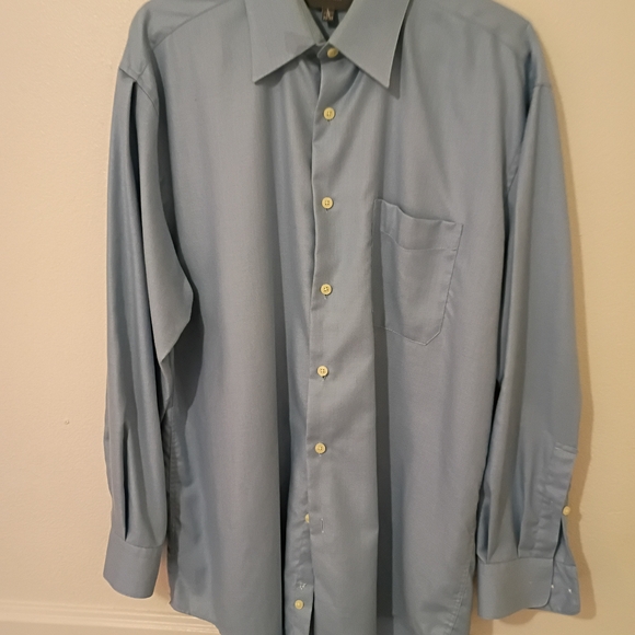 Perry Ellis | Shirts | Perry Ellis Blue Dress Shirt Portfolio | Poshmark